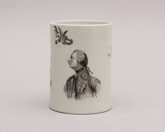 Mug with General James Wolfe (1727–1759)