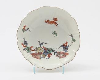 Saucer with Kakiemon Decoration