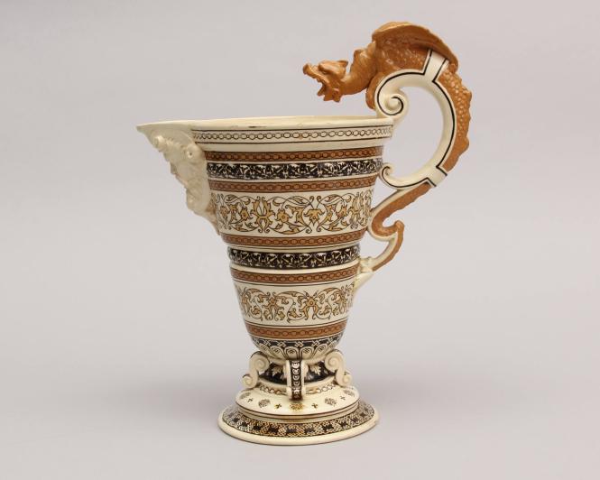 Saint-Porchaire Style Ewer in the Renaissance Revival Style