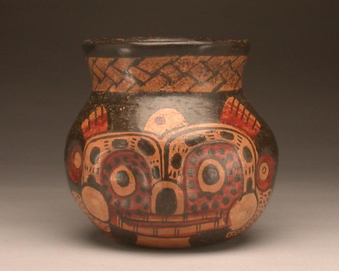 Jar with Jaguar and Hunter