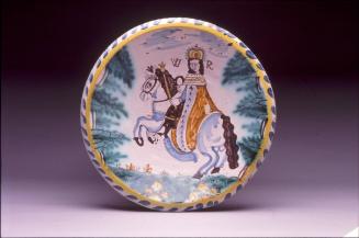 Charger with William III on a horse