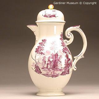 Coffee Pot with landscape scenes