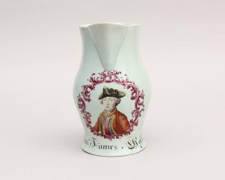 Beer Jug with General James Wolfe (1727–1759)