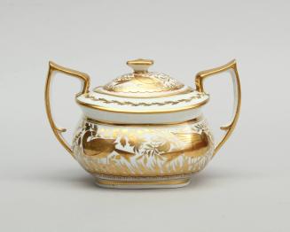 Sugar Bowl and Creamer, Pattern #470