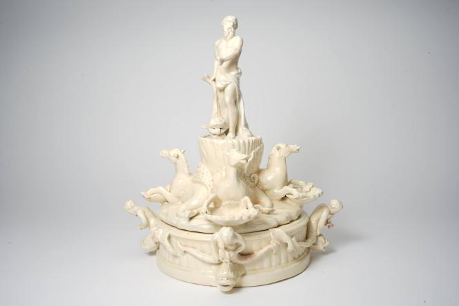 Centre piece with figure of Neptune