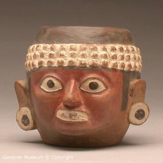 Portrait Head Drinking Cup