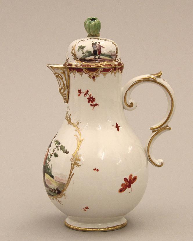 Milk Jug with a genre scene after David Teniers (1610–1690)