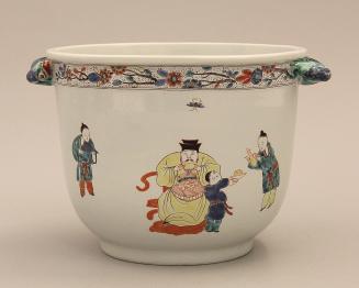 Wine Bottle Cooler (Seau à demi-bouteille) in the Japanese Kakiemon Style